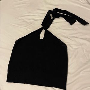 banana republic halter tie top. never worn. amazing condition!